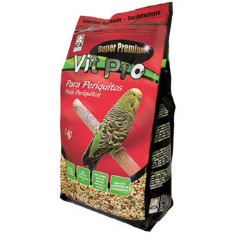 VIT PRO PERIQUITOS PAQUETE 1Kg